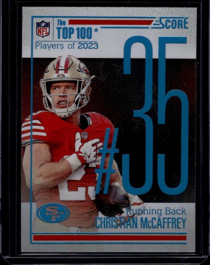 2024 Score Top 100 #35 Christian McCaffrey San Francisco 49ers