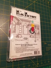 The Flag Factory Complete 13" x 17" Garden Flag Kit 63558