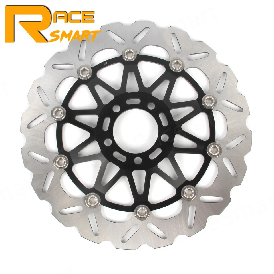 Rotores de disco de freno delanteros para Kawasaki Ninja ZX7R ZX7RR 1996-2003 ZX12R 2000-2003 Foto 3 de 4