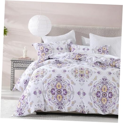 Duvet Cover King - Damask Printed Comforter King(90