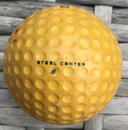 Vintage Mayflower Movers Dual Logo gelb & grün Golfball - guter Zustand! WOW! - Bild 3 von 4
