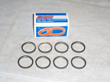 Ford 390 Gt 428 Cobra Jet Valve Seat Rings Hard Alloy Steel No Lead Exhaust Usa