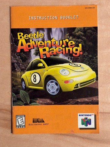 N64 Beetle Adventure Racing Nintendo 64 Complete in Box CIB Game Nice Condition - Picture 9 of 11