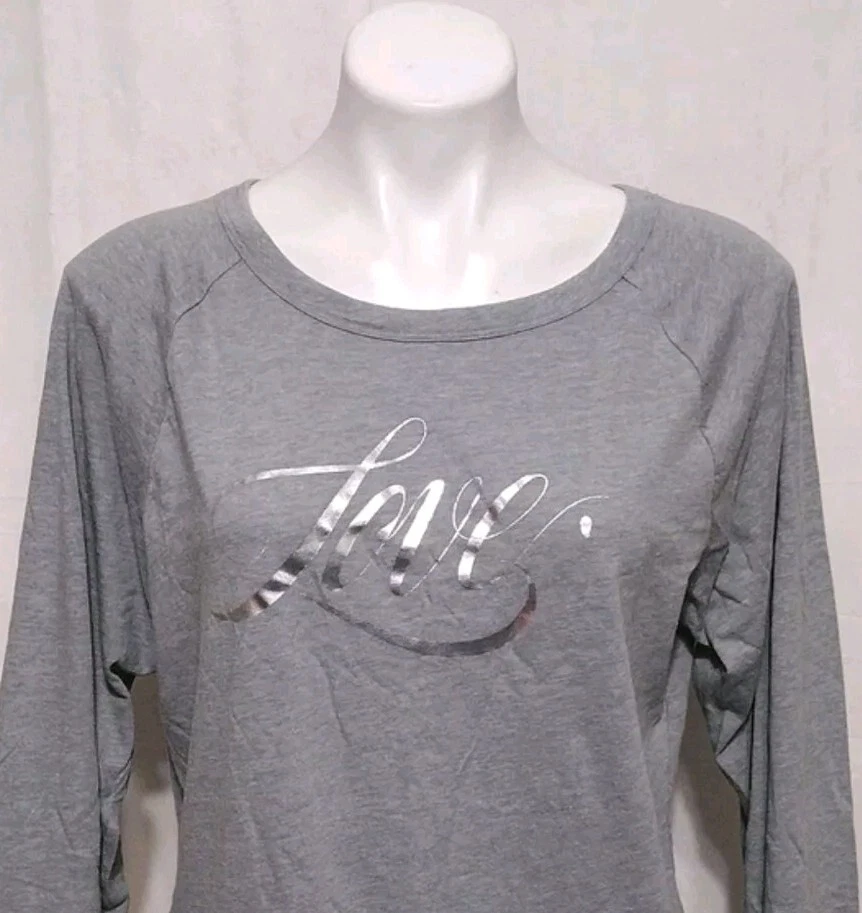 UNDERCOVER Pigiama camicia Victoria's Secret maniche raglan vestito piccolo