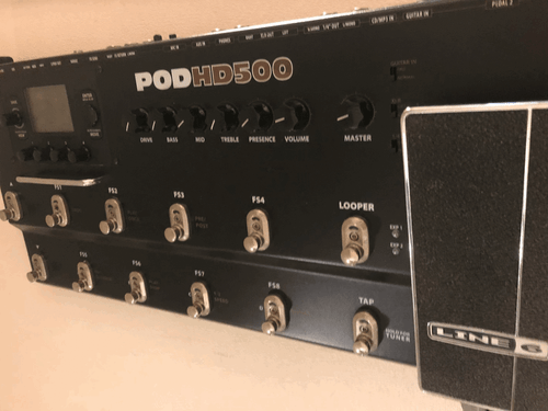 Line6 POD HD500 Multieffekt Verstärker Modellierer aus Japan getestet funktioniert  - Bild 1 von 3