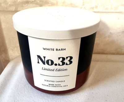 Bath & Body Works NO. 33 Candle LIMITED EDITION 3 Wick 14.5 OZ NEW