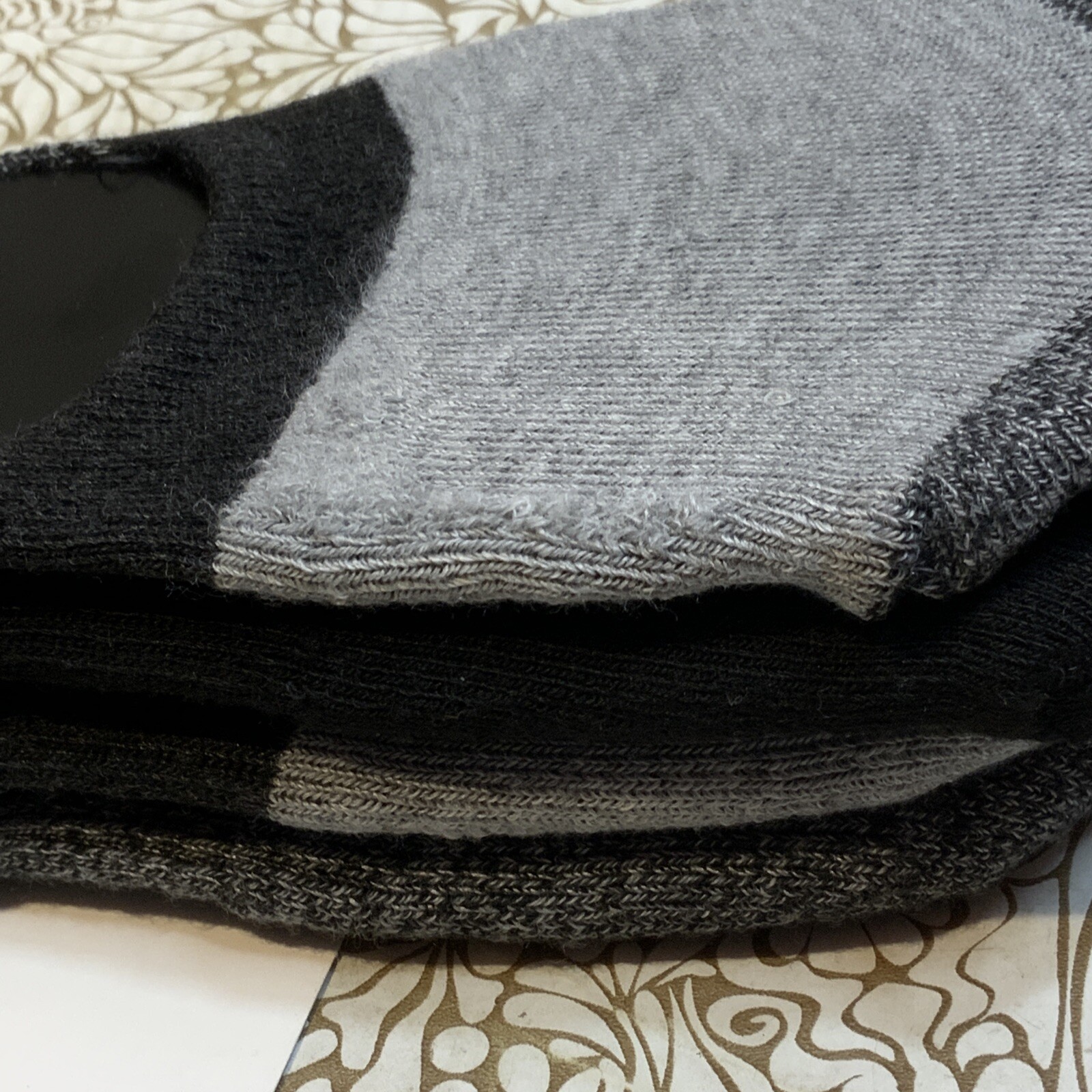 📀 Hanes Premium Men's Liner Socks 4pk Gray 612 eBay