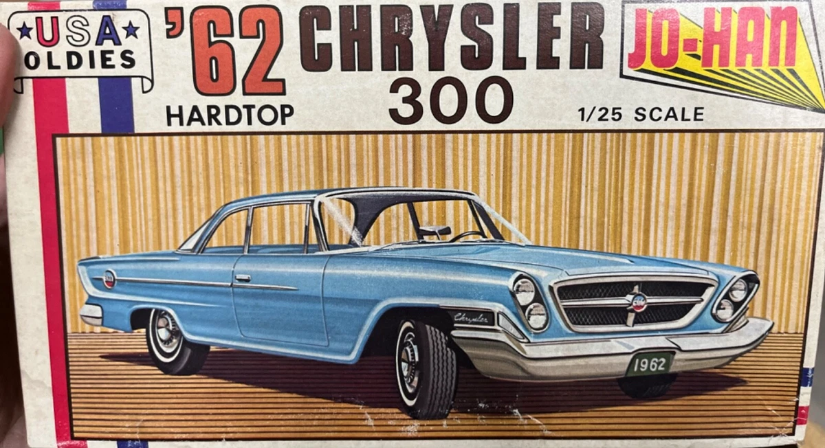 Johan c-4062 1962 Chrysler 300 Hardtop vintage KIT 1/25 McM niob 
