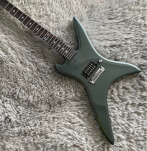 Custom Stealth Chuck electric guitar metallic blue H pickup rosewood fretboard