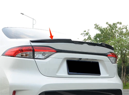 M4 Style Rear Trunk Spoiler Wing Fit 2020-2024 Toyota Corolla Sedan Glossy Black - Bild 1 von 6