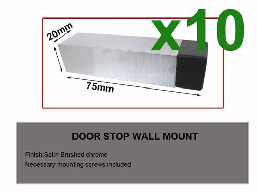 door Handles lock-Passage,Privacy,Entrance,Dummy-SQ-BRUSHED CHROME(6502) - Picture 8 of 17