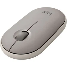 Logitech Pebble M350 Wireless Mouse (Sand) 910006658