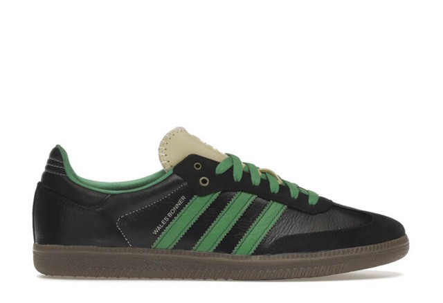 adidas samba green black