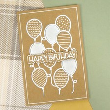 Balloon Metal Cutting Die DIY Card Scrapbook Diary Decoration Embossing Template