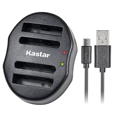Kastar Wall Charger + 2 EN-EL5 Batteries For Nikon Coolpix Cameras (1700mAh)