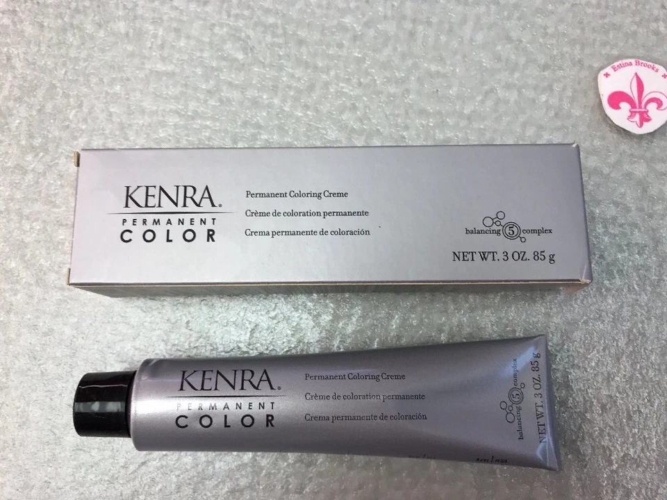 Kenra Crema Colorante Cabello Color Permanente 3oz 5RB Marrón Claro Rojo Marrón Foto 2 de 2