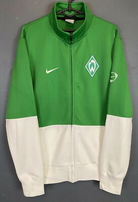 NIKE MEN'S FC WERDER BREMEN TRACK JACKET TRAINING SOCCER FOOTBALL