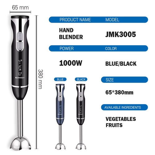 Home Portable Handheld Cooking Stick 1000W 5 in 1 Multi-Function Blender Food Pr - Picture 7 of 14