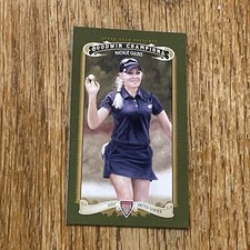 #24 Natalie Gulbis 2012 Goodwin Champions Lady Luck upper deck MINI SP RARE Sexy
