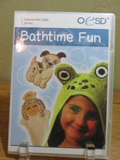 OESD BATHTIME FUN Machine Embroidery CD 20 Designs #12356