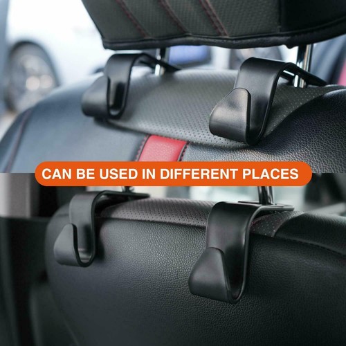 8 piezas Soporte organizador colgante bolsa de almacenamiento gancho reposacabezas respaldo asiento de coche EE. UU. - Imagen 7 de 11