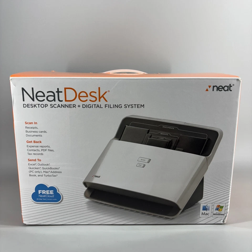 Neat Desk ND-1000 Desktop Scanner & Digital Filing System- Brand New - Image 4 of 4