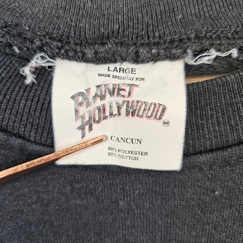 Planet Hollywood Cancun Sweatshirt Women's Large Crew Neck Pullover Vintage 90's - Picture 10 of 11