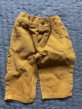 Carhartt Pants Children s Size 6M Brown Straight Leg Carpenter Duck Canvas