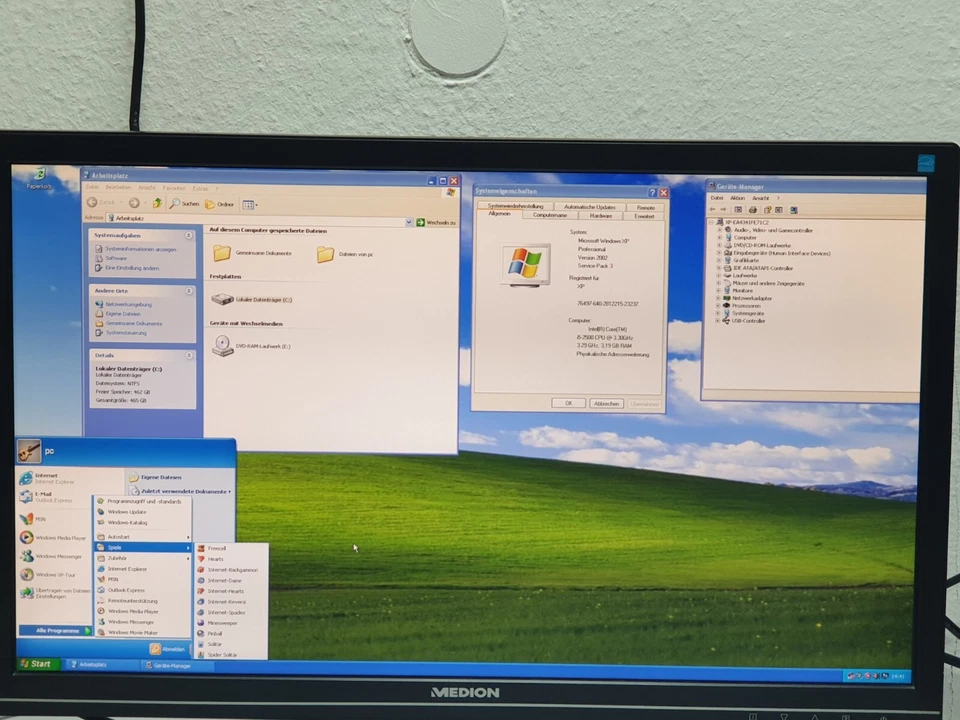 TERRA ASUS Windows XP Gamer PC 4GB i5 4x 3,30GHz 500GB DVD HDMI DVI Computer - Bild 3 von 4
