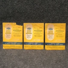 (3) Hygrade Complete Carburetor Gasket Sets CP949 Stromberg NOS 55043