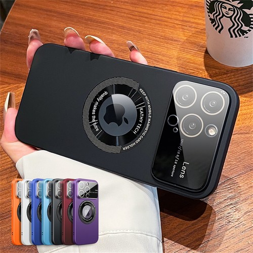 For iPhone 14 Pro Max 14 13 Pro 12 Mag Safe Magnetic Lens Shockproof Case Cover - Picture 18 of 44