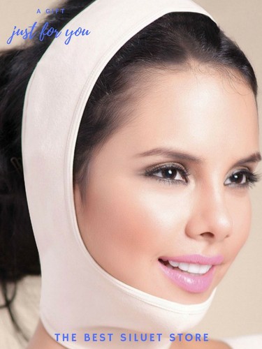 Mentonera Post Quirurgica Lifting Viso Dimagrante Lifting Mento Compressione Viso - Foto 2 di 6