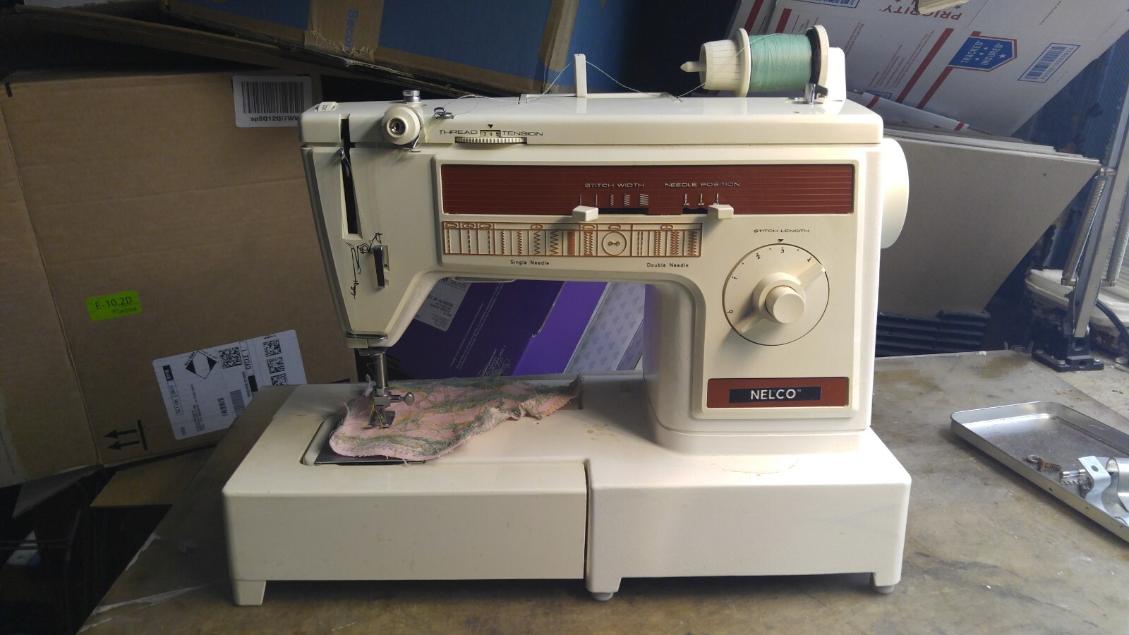 Nelco Sewing Machine model 300Z for Parts or Repair eBay