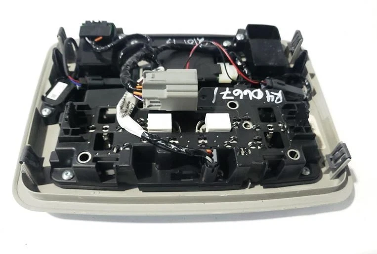 Console teto solar 2007-2014 GMC Acadia Traverse Enclave cinza - Imagem 3 de 3