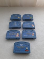 Leapfrog Leappad Blue Teaching Learning School Game Cartridges Lot Of 7 UNTESTED