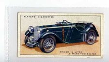 (Jf8815) JOHN PLAYERS, COCHES DE MOTOR, CANTANTE 1 1/2 LITRO LE MANS BIPLAZA, 1936, #40