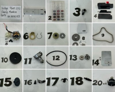 VINTAGE PFAFF 1222 SEWING MACHINE PARTS
