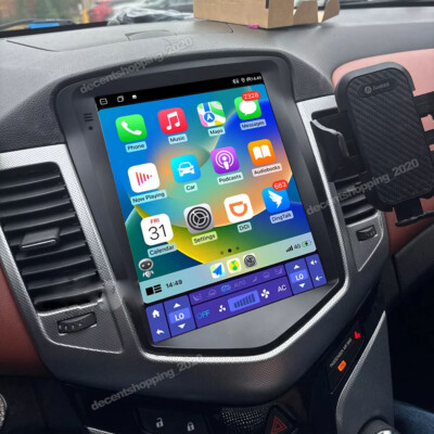 Car Apple Carplay Radio For Chevy Cruze 2009-2015 Android 15.0 GPS Stereo FM 64G