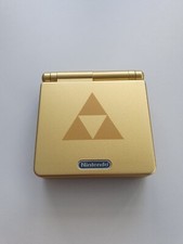 GameBoy Advance SP Konsole Zelda Edition | Neues Gehäuse & Displayscheibe