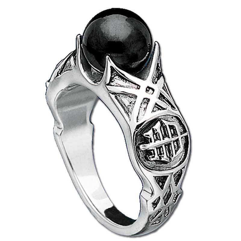 Harley-Davidson リング Harley Davidson Black Pearl Ring - by The Franklin Mint | eBay