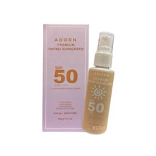 Adorn PUMP BOTTLE Premium Tinted Sunscreen SPF 50 PA+++ 50g