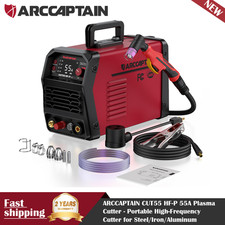 2026 ARCCAPTAIN CUT55 HF-P 55A Plasma Cutter - 110V/220V Dual Voltage IGBT Tech