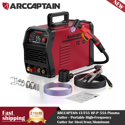 #ad #ad 2026 ARCCAPTAIN CUT55 HF P 55A Plasma Cutter 110V 220V Dual Voltage IGBT Tech $189.99