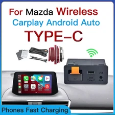 New Wireless type-c CarPlay Android AutoAdapter UBS Hub Kit Auto Adapter UBS Hub