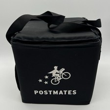 Official Postmates Insulated Food Delivery Bag  Zipper Doordash UberEats 12”x12”