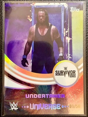 2025 Topps Universe WWE Blast #297 Undertaker #01 /50 FIRST PRINT