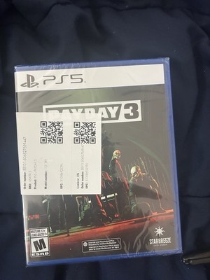 Payday 3 PlayStation 5 New and Sealed