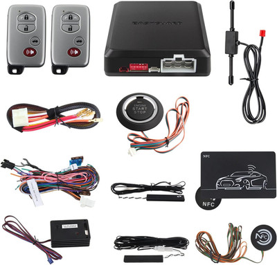 Ec002-T-Ns Rolling Code PKE Car Alarm System with Passive Keyless Entry Remote S