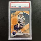 Tom Brady 2021 Panini Mosaic #137 Orange Fluorescent Mosaic Prizm /25 PSA 10