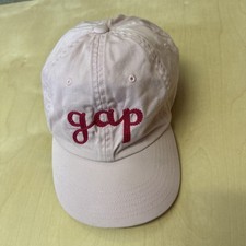Pink Embroidered Gap Brand Baseball Cap Hat